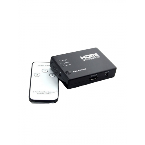 Разветвитель HDMI на 3 монитора (Черный)