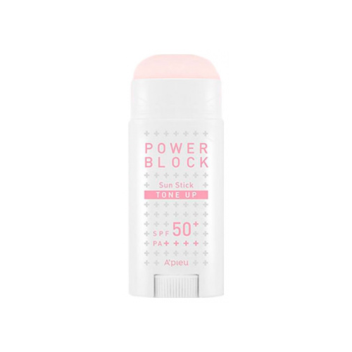 APieu Power Block Tone Up Sun Stick Pink SPFPA