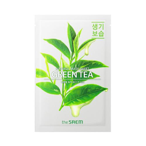 The Saem Natural Green Tea Mask Sheet