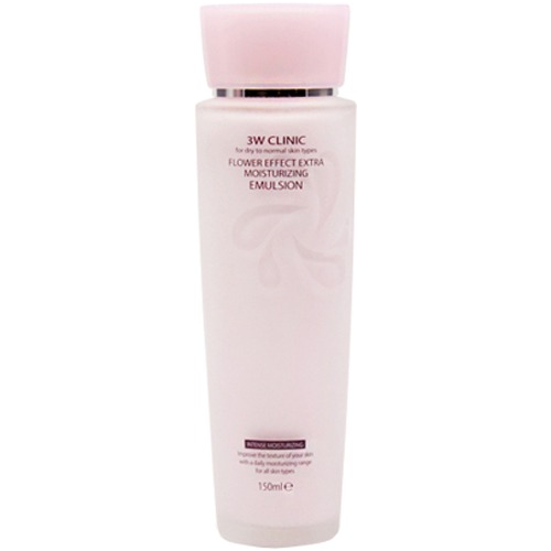 W Clinic Flower Effect Extra Moisturizing Emulsion