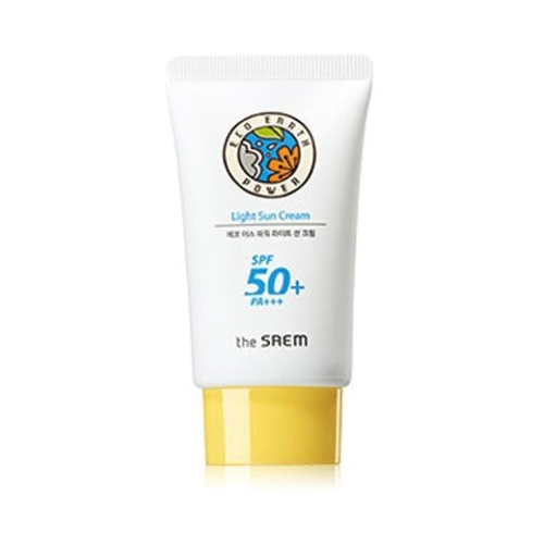 SPF The Saem Eco Earth Power Light Sun Cream SPF PA