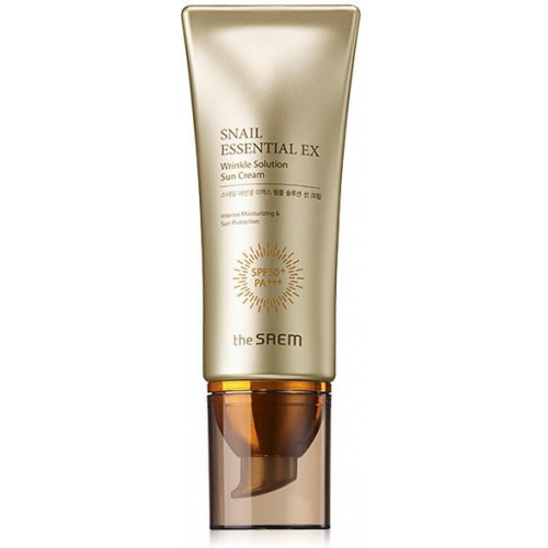 The Saem Snail Essential EX Wrinkle Solution Sun Cream SPF PA