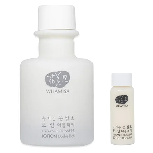 Whamisa Organic Flowers Lotion Double Rich Natural Fermentation