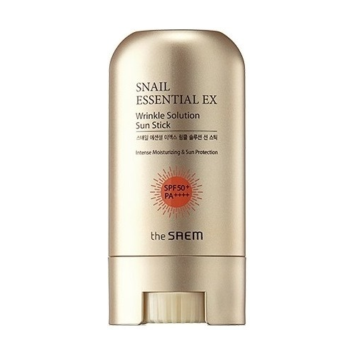 The Saem Snail Essential EX Wrinkle Solution Sun Stick SPF PA
