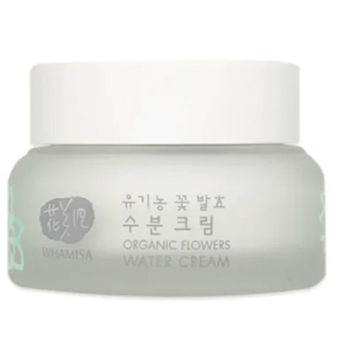 Whamisa Organic Flowers Water Cream Natto Gum Natural Fermentation