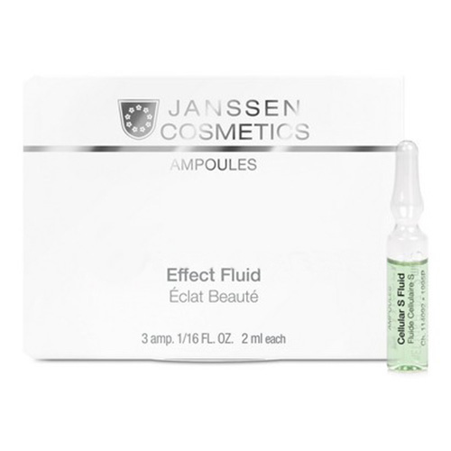 Janssen Cosmetics Cellular S Fluid Booster Effect Fluid Ampoules
