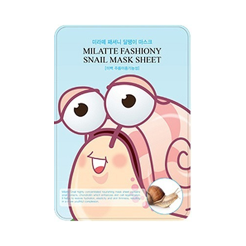 Milatte Fashiony Snail Mask Sheet