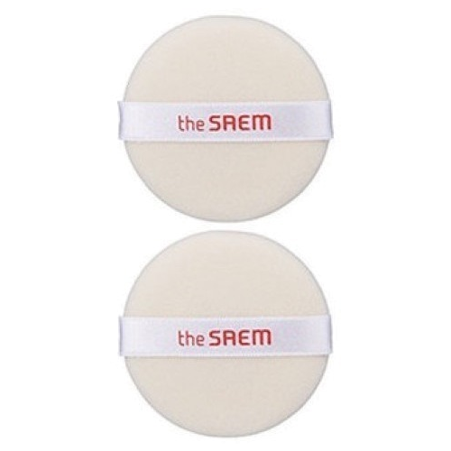 The Saem Round Mini Flocking Puff