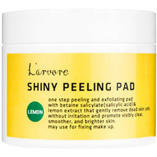 Larvore Lemon Shiny Peeling Pad