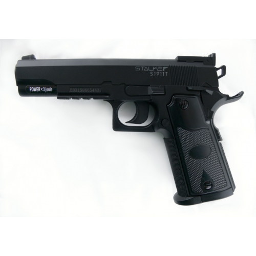 Пистолет пневматический Stalker S1911T (Colt 1911), 4.5мм, пластик