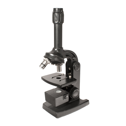 Микроскоп Юннат 2П-1 с подсветкой, черный