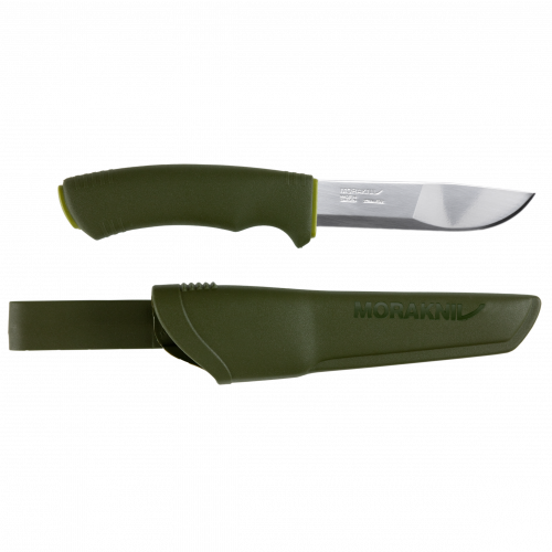 Нож Morakniv Bushcraft Forest (S), зеленый