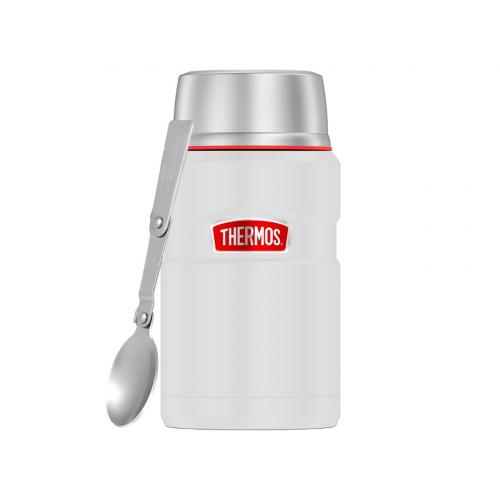 Thermos Термос для еды THERMOS KING SK-3020 RCMW 0.71L, складная ложка, белый
