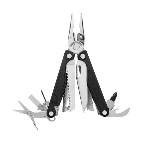 Leatherman Мультитул LEATHERMAN Charge Plus Black+Stainless 19 инстр, 10см, чехол нейлон, комп. бит