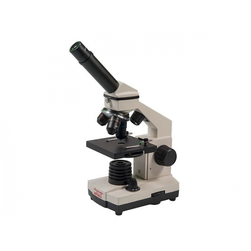 Микроскоп школьный Микромед Эврика 40x-1280x с видеоокуляром в кейсе