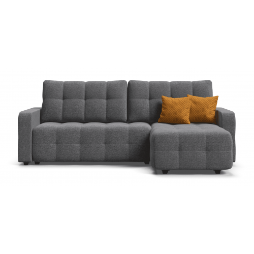 Угловой диван Dandy 2.0 рогожка Malmo серый
