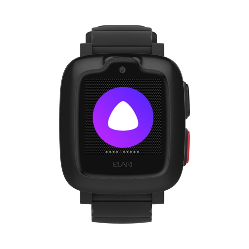 Часы-телефон ELARI детские KidPhone 3G с Алисой и GPS, черные