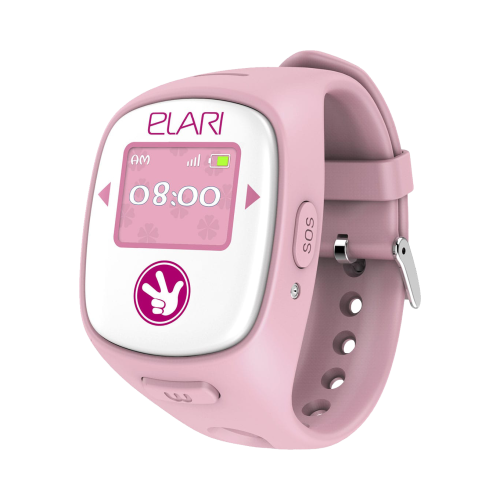 Часы-телефон ELARI детские FixiTime 2, розовые