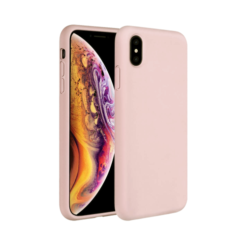 Чехол-крышка Miracase 8812 для iPhone X/XS, полиуретан, розовое золото