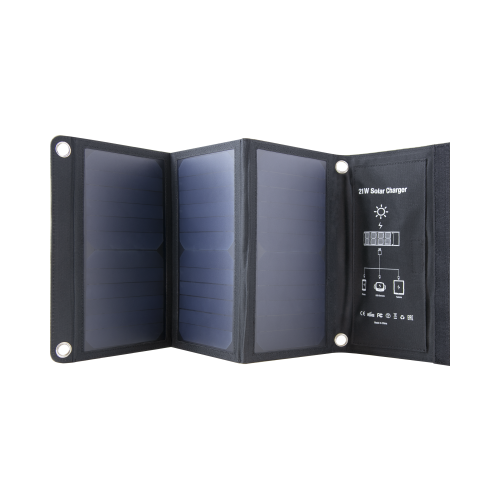 Зарядное устройство на солнечных батареях Bron Solar 4.2А BRN-SP-021 черное