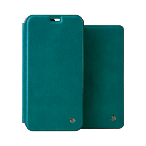 Чехол-книжка + обложка на паспорт FashionTouch для Honor 7C/7A Pro, полиуретан, бирюзовый