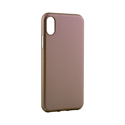 Чехол-крышка Deppa Air Case для iPhone X, пластик, золотистый