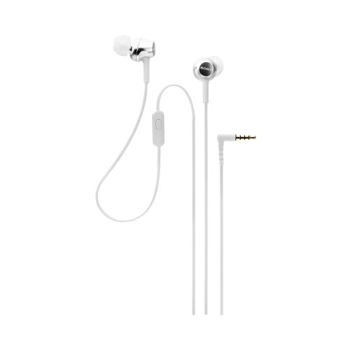 Проводная гарнитура Sony MDR-EX155APB, белая