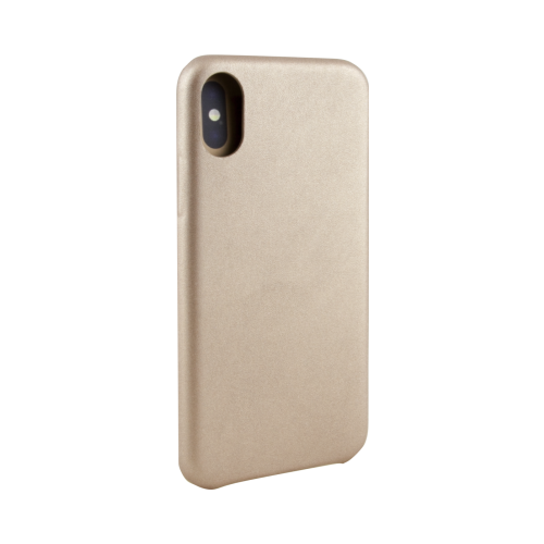 Чехол-крышка Miracase MP-8804 для iPhone X, полиуретан, золотистый