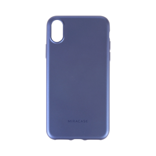 Чехол-крышка Miracase MP-8019 для iPhone X, полиуретан, синий