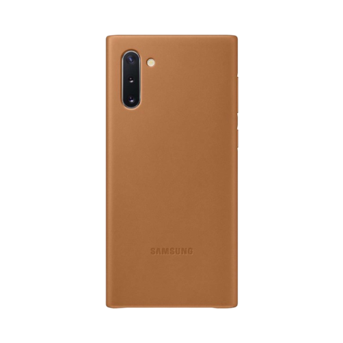 Чехол-крышка Samsung VN970LAEGRU Leather Cover для Galaxy Note10, кожа, бежевый