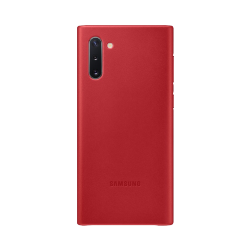 Чехол-крышка Samsung VN970LREGRU Leather Cover для Galaxy Note10, кожа, красный