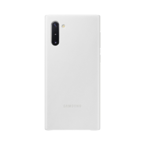 Чехол-крышка Samsung VN970LWEGRU Leather Cover для Galaxy Note10, кожа, белый