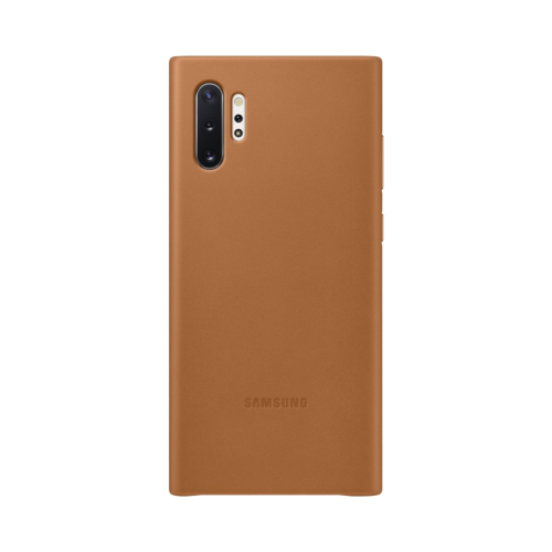 Чехол-крышка Samsung VN975LAEGRU Leather Cover для Galaxy Note10+, кожа, бежевый