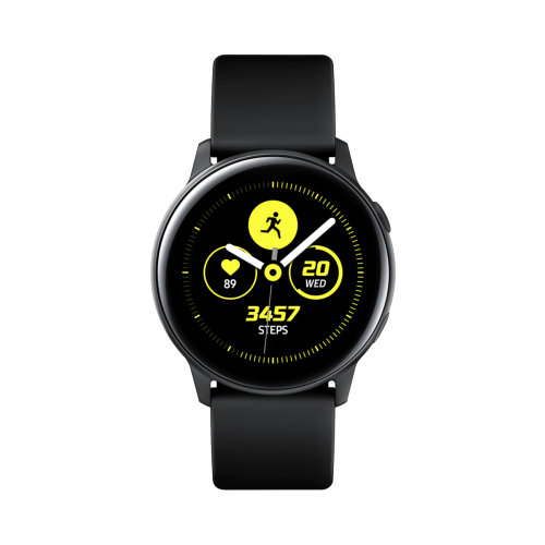 Умные часы Samsung Galaxy Watch Active, черный сатин