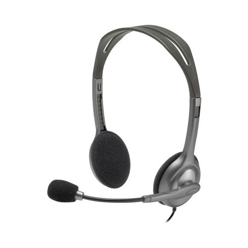 Проводная гарнитура Logitech H111, черная