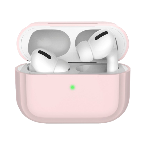 Чехол Deppa для футляра наушников Apple AirPods Pro, силикон, розовый