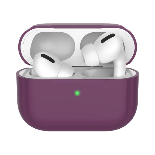 Чехол Deppa для футляра наушников Apple AirPods Pro, силикон, бордовый