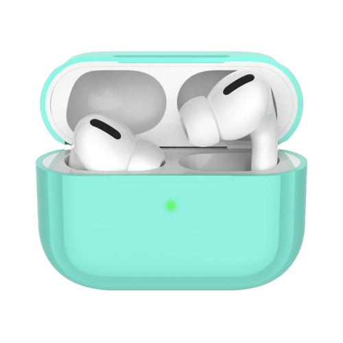 Чехол Deppa для футляра наушников Apple AirPods Pro, силикон, мятный