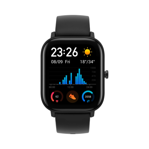 Умные часы Amazfit GTS, черные