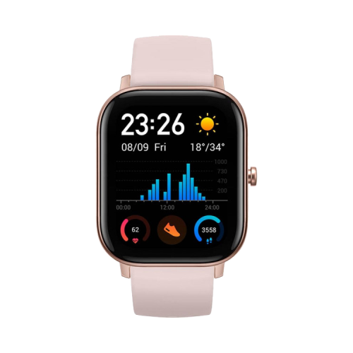Умные часы Amazfit GTS, розовые