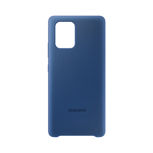 Чехол-крышка Samsung EF-PG770TLEGRU для Galaxy S10 Lite, силикон, синий