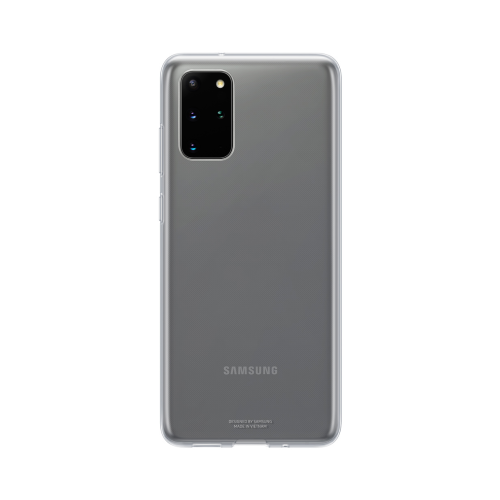 Чехол-крышка Samsung EF-QG985TTEGRU для Galaxy S20+, полиуретан, прозрачный