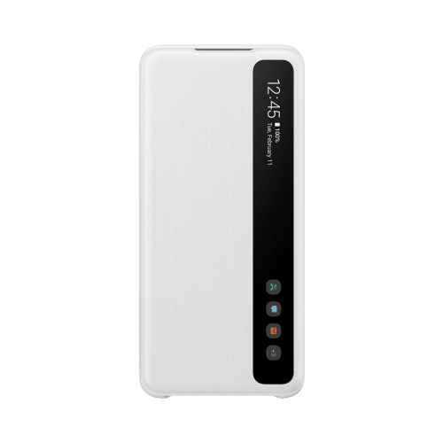 Чехол-книжка Samsung EF-ZG980CWEGRU для Galaxy S20, полиуретан, белый