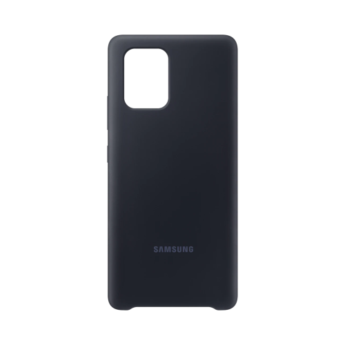 Чехол-крышка Samsung EF-PG770TBEGR для Galaxy S10 Lite, силикон, черный