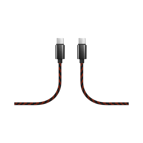 Кабель Bron Type-C/C 1,5 м, красный