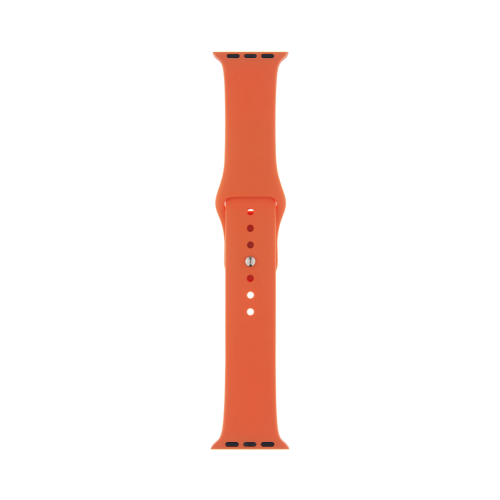 Ремешок InterStep Sport для Apple Watch 38/40mm, силикон, оранжевый
