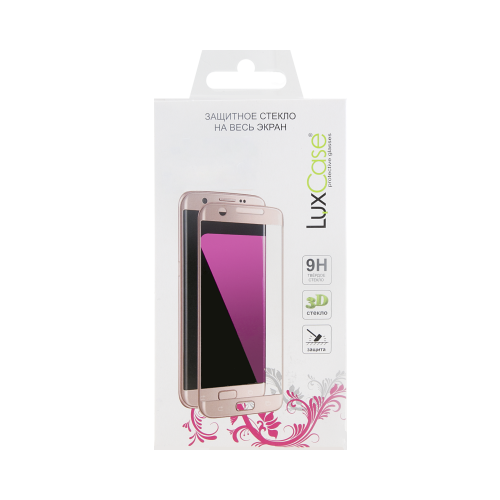 Защитное стекло LuxCase для Huawei Y6 (2019) 3D Full Glue (черная рамка)