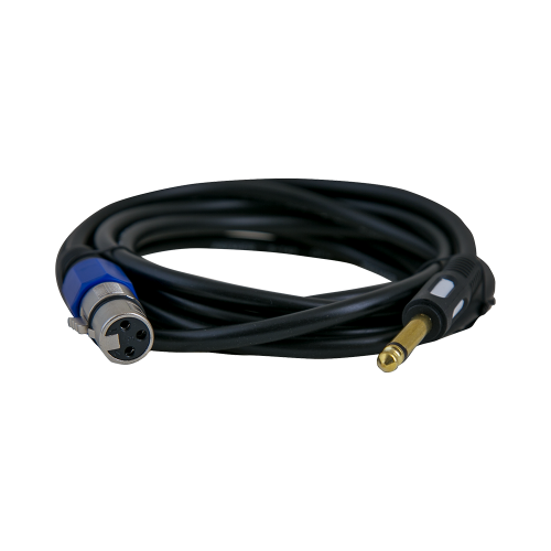 Кабель Atcom AT8003 Jack 6,3 mm (m) - XLR (f), черный