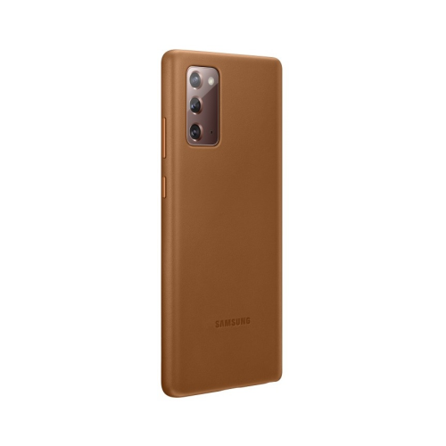 Чехол-крышка Samsung VN980LAEGRU для Note 20, кожа, коричневый