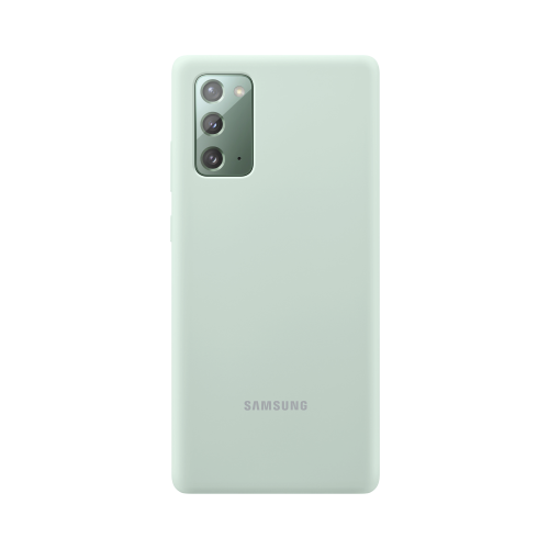 Чехол-крышка Samsung PN980TMEGRU для Note 20, силикон, мятный